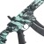 SMITH & WESSON M&P15-22 SPORT ROBIN'S EGG BLUE PLATINUM FINISH