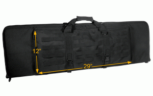 42'' RC Combat Operation Web Gun Case, Black