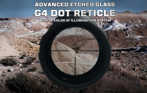 UTG 2-16X44 30mm Multi-range AO Scope, 36-color G4 Reticle