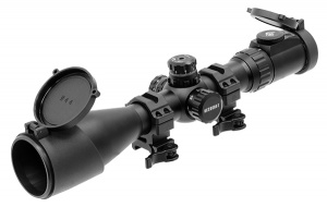 UTG 2-16X44 30mm Multi-range AO Scope, 36-color G4 Reticle