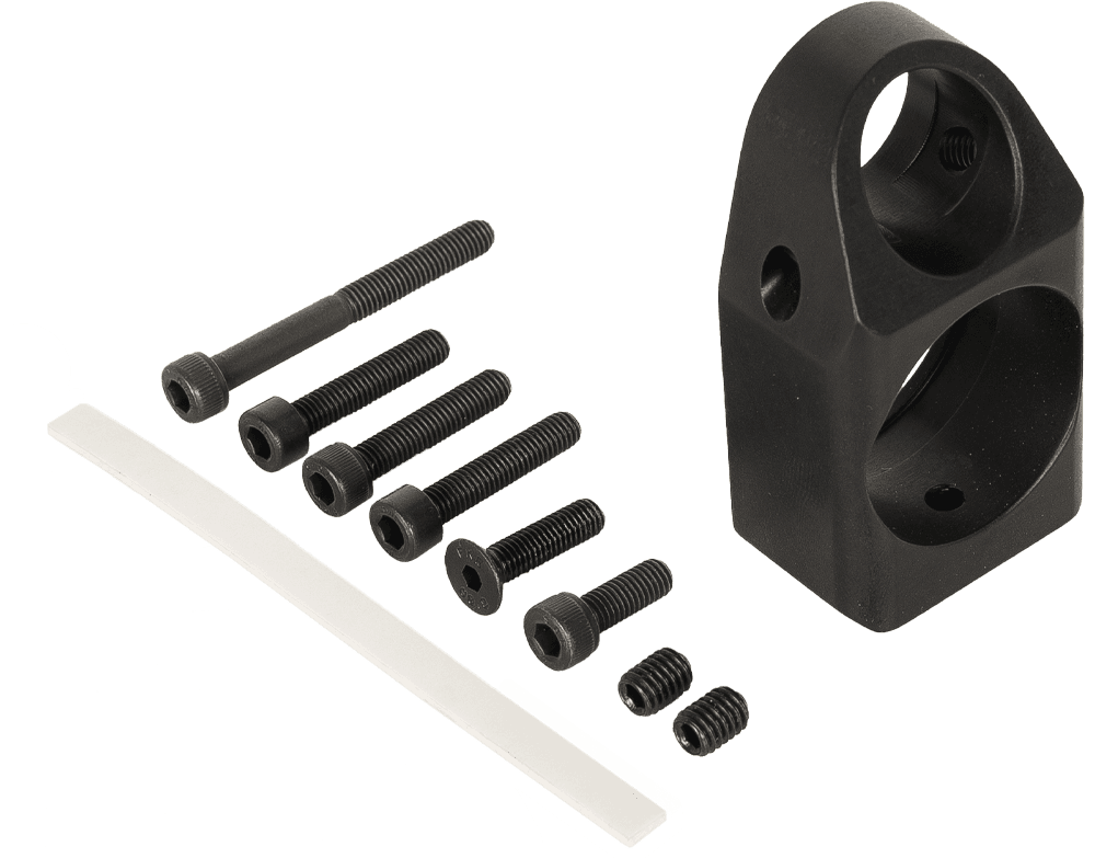 Bearing block complete set for air rifle wooden stocks