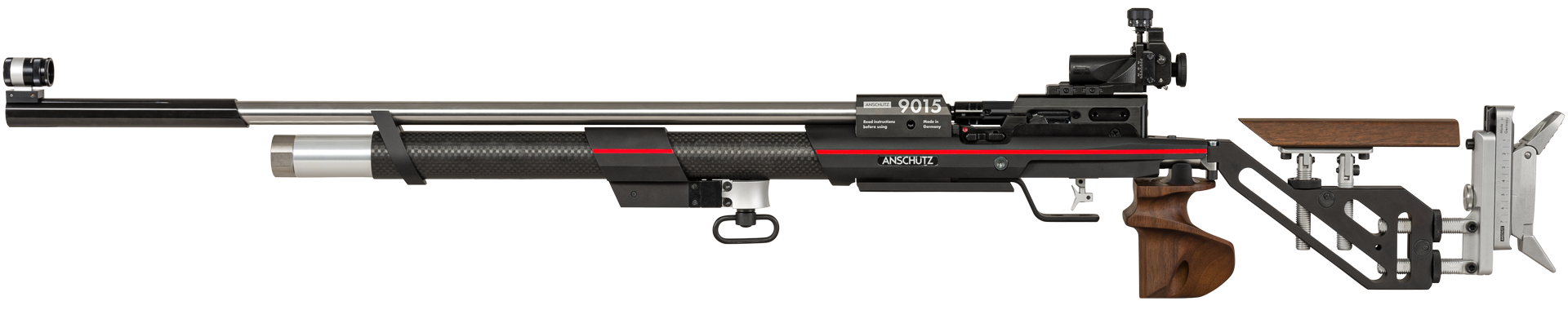 Anschutz 9015 ONE BASIC 3-Position Match Air Rifle 640mm barrel Small Grip