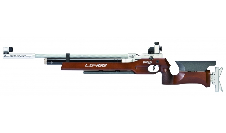 Walther LG400 wooden stock