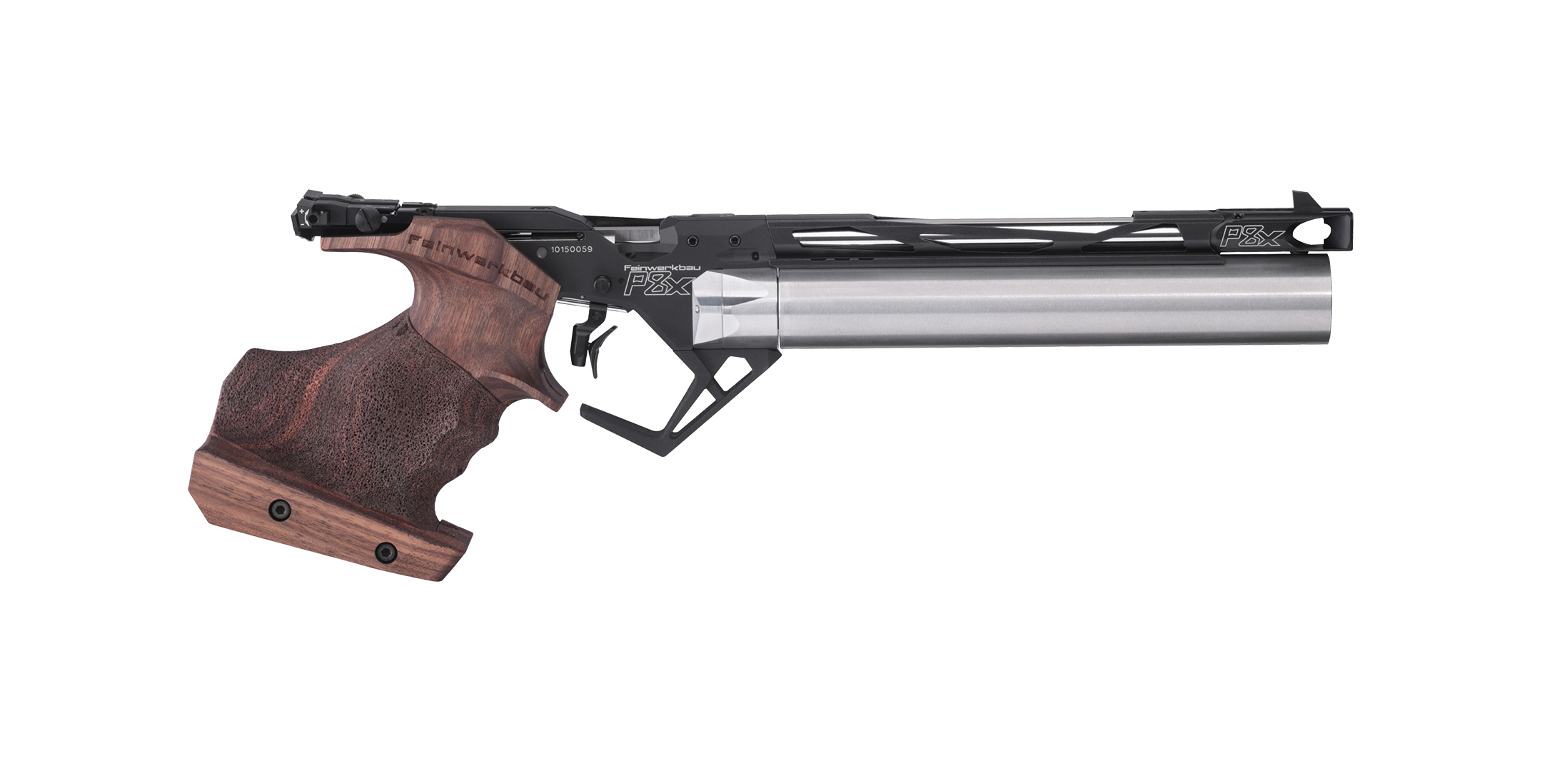 P 8X Walnut Pistol