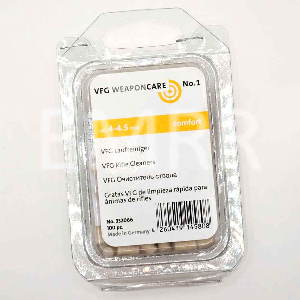 VFG Superintensive rifle cleaner 100 pcs 4 - 4,5 mm